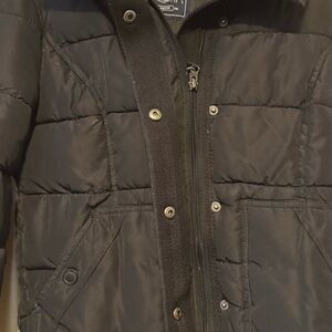 American Eagle Outfitters Black Graphic Jacket